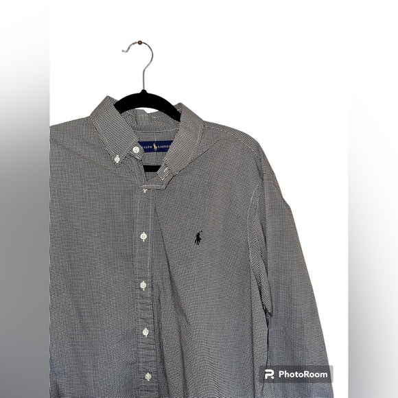 Ralph Lauren Blue Label Other - Ralph Lauren Blue Label Black Striped Button down